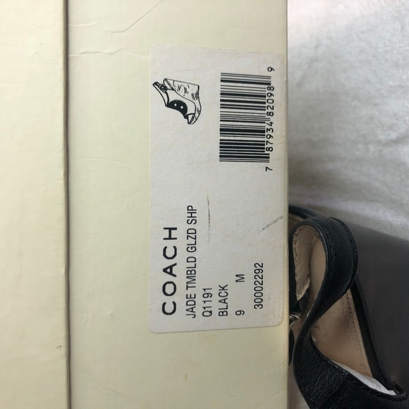 COACH  SHOES SIZE 9 - Picture 1 of 4